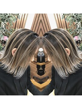 リズ オブ ヘアー(Lis of hair) ハイグラデーション☆ライトベージュ【大橋】＠lis_oohashi
