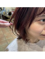 アミューズ(amu se) BOB pink-red color amu★se 代々木