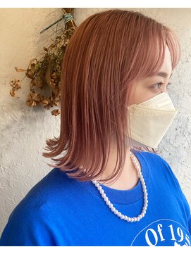ヘアスタジオニコ(hair studio nico...) ピンクベージュ