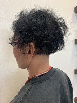 ムース 福島市店(Mousse-88-) メンズ ナチュラルウェーブ ツーブロック