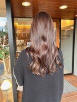 ヘア プロデュース キュオン(hair produce CUEON.)&nbsp;大人ロング/秋冬ブラウン/色っぽロング