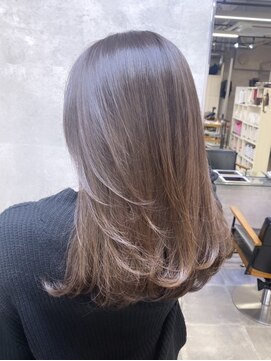 キャラ シャローネ 池袋(Chara Chalone) 韓国ヘアを活かしたグレージュ