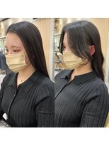 ロンドプロフィール 浦和(Lond profil)&nbsp;韓国顔まわりシースルー前髪透明感カラー【浦和】