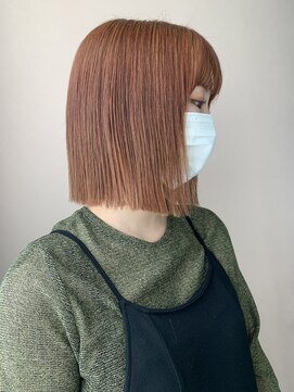 ハブ(hub) 【天神今泉】オレンジブラウン