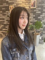 カットアンドトータルビューティ ヴァンキャトル(Cut&Total Beauty VINGT QUATRE)&nbsp;シースルーバングロング