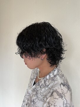 ダアッカ(da acca) 【メンズ】ウルフ波巻きパーマ