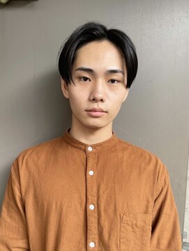 メリケンバーバーショップ トーキョー(MERICAN BARBERSHOP TYO) YS STILE.束感ショート.波巻き.ハイライト.マッシュパーマ28