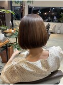 ぷつっとまとまるボブ