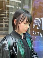 ファイブバイジエクト 堀江(FIVE by The Ect)&nbsp;インナーカラー　イヤリングカラー　インナーホワイト