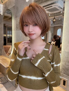 プアメリア 名古屋(Puamelia) 丸みショート　Haruna