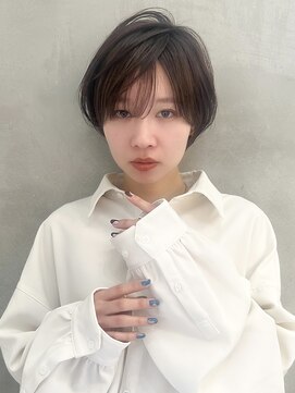 ロンドエニカ 大宮(Lond enika) 前髪パーマアッシュカラーレイヤーロンググレーベージュ[大宮]