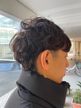 エスプリ アリュール 西大井店(allure) ツーブロック×ニュアンスパーマ【西大井、大井町】