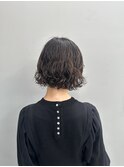 【ステップボーンカット】ボブパーマ/外ハネボブ