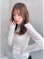 ケイト(kate) 【kate 大宮】韓国風くびれレイヤー×シアベージュ