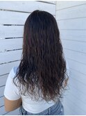 ロングデザインパーマ