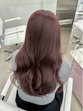 エヌアイ オモテサンドウ(ni omotesando) ブリーチなしで叶うピンクカラー