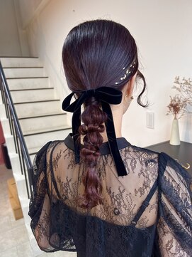 ノア(noa.) #お呼ばれタイトローポニー