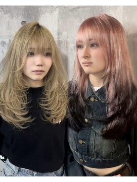 メゾン 心斎橋店(Maison) 心斎橋/ブリーチ/ダブルカラー/インナーカラー