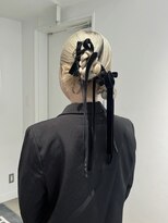 エイゾー 銀座(EIZO)&nbsp;個性派アレンジ / リボンアレンジ / ヘアアレンジ / 結婚式ヘア