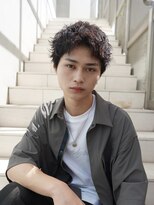 ニコ トウキョウ ロジック(nico TOKYO Logic)&nbsp;黒髪スパイキーショートアップバンクスーツ社会人20代30代