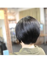 ポタム 東中野(potamu)&nbsp;ストレートでコンパクトとショートスタイルに。