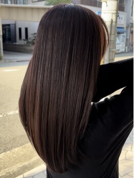 アトリエルタン 堺店(atelier Le Temps)の写真/毎朝のアイロンもう必要なし!扱いやすさが長続きする、艶髪体験をぜひ♪自然な仕上がりと手触りに驚くはず!