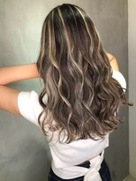 アンダーバーホワイトモデ 河内長野(_WHITE mode)&nbsp;抜け感♪ハイライトロンググレージュ立体感