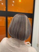 ナーディ バイ ミルボン(NERDy by milbon)&nbsp;白髪があってもできる、グレージュカラー