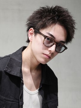 フィフスパーク(fifth PARK) 渋谷アクティブショートメンズパーマスパイキーショートヘア短髪