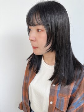 ヘアサロン フラット(Hair salon flat) 顔まわりレイヤー