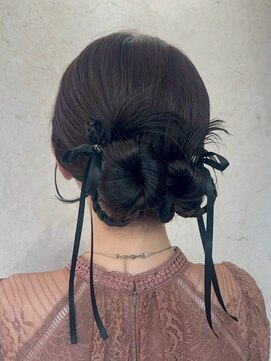 ヌイ(nui) ［佐賀/結婚式ヘア/アレンジ/お呼ばれヘア］