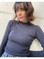 salon de MiLK 札幌大通店【サロン ド ミルク】 ナチュラルハイライトで作る、後ろから見ても可愛いボブスタイル