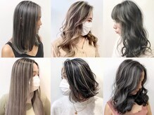 Y’s Blue 丸亀店 【イースブルー】の雰囲気（Y's  BLUEコントラストハイライトカラー）