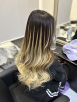 ヘアーデザイン ジェルム(Hair Design germe)&nbsp;バレイヤージュ風90本 / YUDU