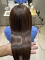 ピサンリ(pissenlit)&nbsp;自然で柔らかな髪質改善美髪ストレート乾かしただけでこの艶感