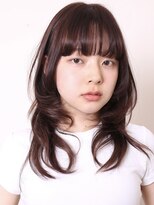 バーニー(BARNEY)&nbsp;似合わせカット20代30代40代ワンホンレイヤーセミロング0602
