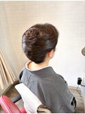 夜会巻き