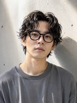 フォト 新宿三丁目(foto)&nbsp;men's/メンズ/フェザーパーマ/シャドウパーマ/センターパート