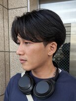 ゴーズゴー 吉祥寺(e)店(go s go)&nbsp;ニュアンスパーマ/センターパートショート/センターパート