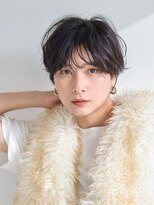 La fith hair link 瓢箪山店【ラフィス ヘアー リンク】【8月29日OPEN（予定）】&nbsp;【La fith】マッシュショート×黒髪×シースルーバング