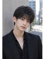 ランソ 新宿(RUNSO) 韓国風ニュアンスパーマ×黒髪マッシュ