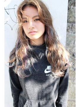 ヨッカ(YOCCA) ロング＋インナーカラーブルーピンク6