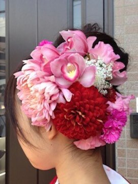 隠れ家美容室 雅 ヘアセット