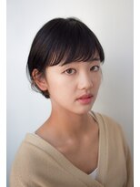 ハニーマスタード(HONEY MUSTARD)&nbsp;クールすぎないモードな黒髪ショート