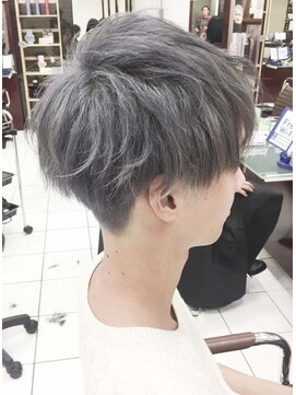 デイズ(days) ツーブロックトランクスヘアかき上げショートレイヤーコンマヘア