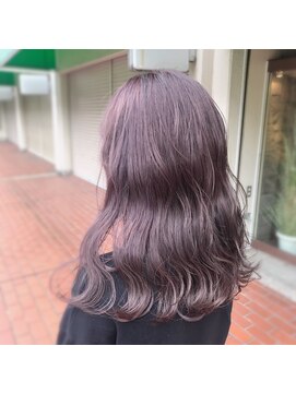 サクラ 弁天町店(SAKULA) 《SAKULA》ベリーピンク波ウェーブ（坂本）