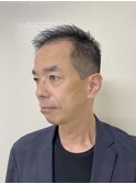 スタイリッシュソフトモヒカン/メンズカット/50代/バーバー/面長
