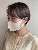 ツイギー 宮西店(TWiGGY) ハイトーンカラーと耳掛けショート