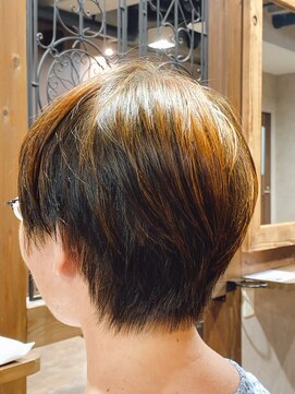 レリーヘアーデザイン(lelie hair design) 【lelie 嵩下】ショート