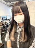 インナーエクステ　インナーカラー　stylist/miaki